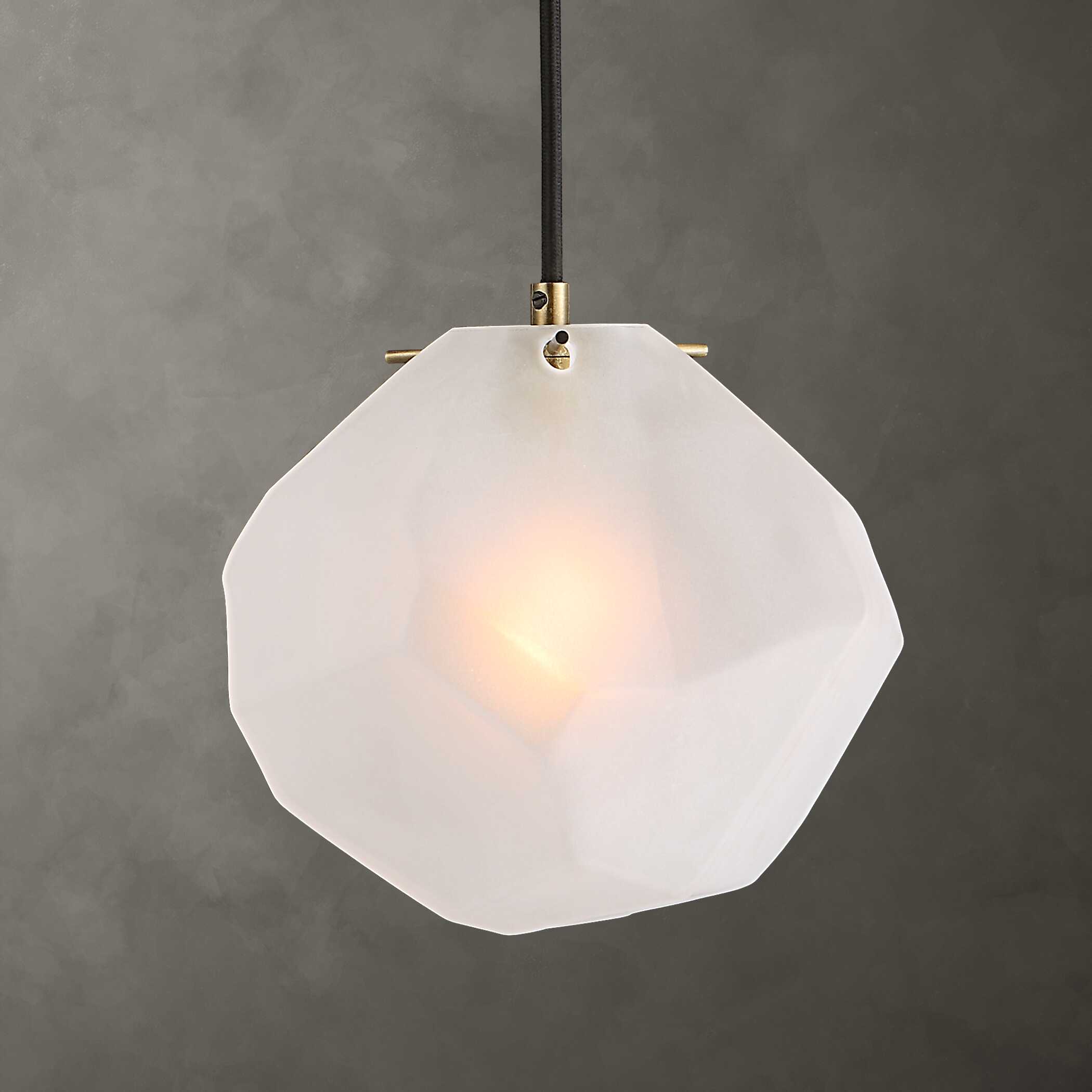 Geodesic 1 Light Mini Pendant, Ceiling Light by Uttermost, 8.25" width x 8.25" height x 8" diameter x 6.87" depth View 1