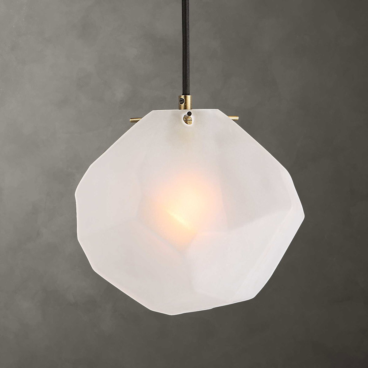 Geodesic 1 Light Mini Pendant, by Uttermost, 8.25" width x 8.25" height x 8" diameter x 6.87" depth View 1