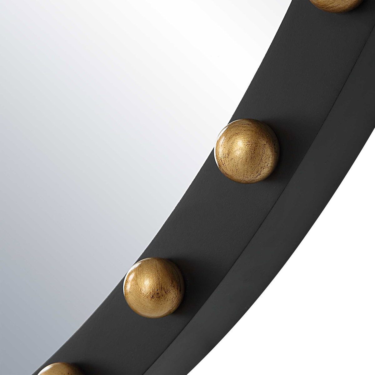 Sele Oversized Round Mirror, by Uttermost, 50.37" width x 50.37" height x 2.5" depth View 6