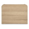 Round Off Tall Nightstand Natural Oak thumbnail 6