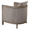 Viaggio Gray Chenille Accent Chair, by Uttermost, 28" width x 32" height x 28.5" depth thumbnail 6