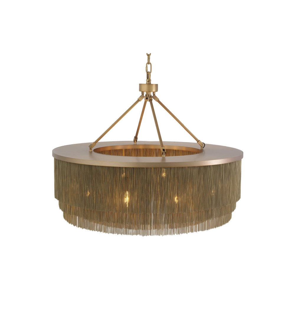 Tissot 10 - Light Chandelier, by Eichholtz USA, 35" width x 24" height x 35" depth View 3