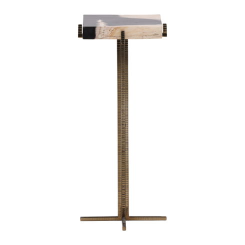 Nyssa Side Table Natural Black