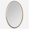 Herleva Gold Oval Mirror thumbnail 0