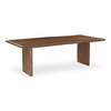 Lila Large Dining Table Brown, by Moe's Home, 98" width x 30" height x 40" depth thumbnail 2
