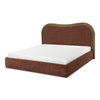 Camilla Queen Bed Chestnut, by Moe's Home, 73" width x 50" height x 85" depth thumbnail 2