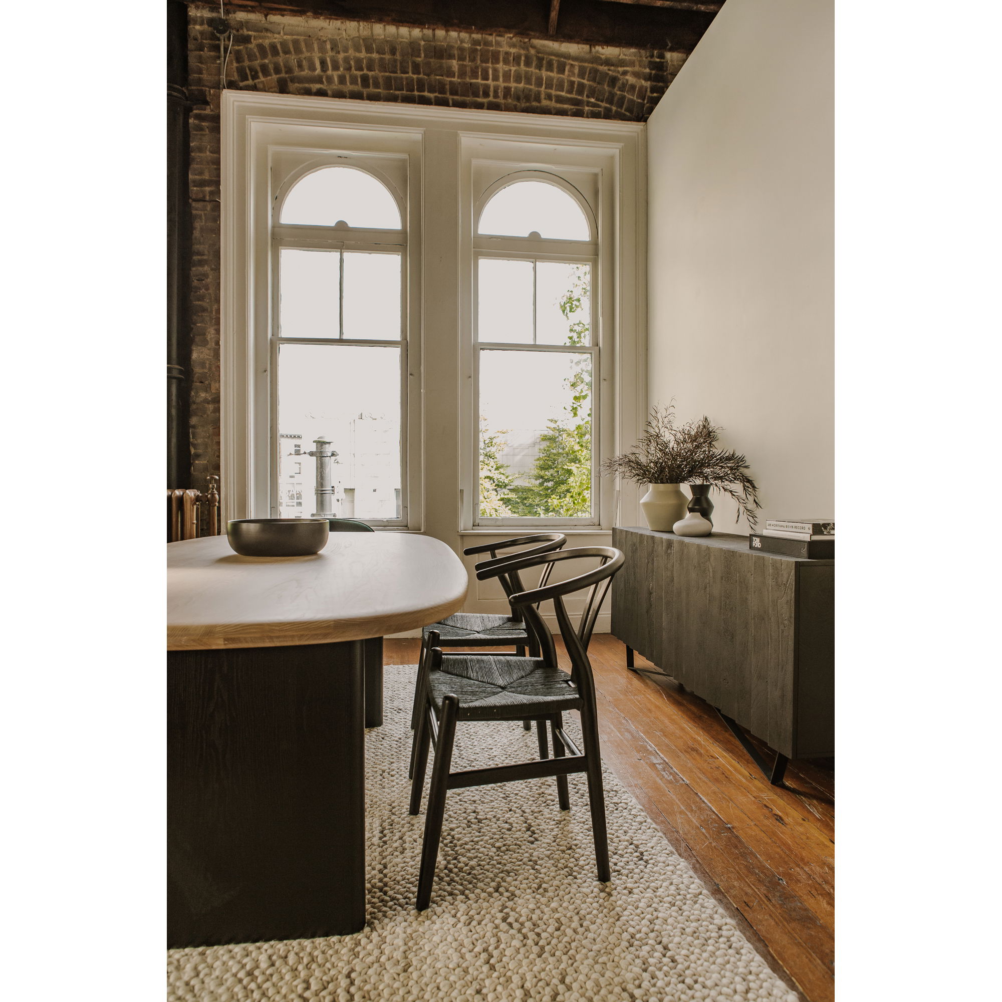 Ventana Dining Chair Black - Set Of Two large image 