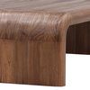 Wynne Coffee Table Brown, by Dovetail, 55.15" width x 16.4" height x 31.5" depth thumbnail 5
