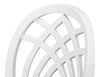 Goccia Side Chair, Cortina White, Crema, Dining Chair by Sarreid, 21" length x 19" width x 41" height thumbnail 11