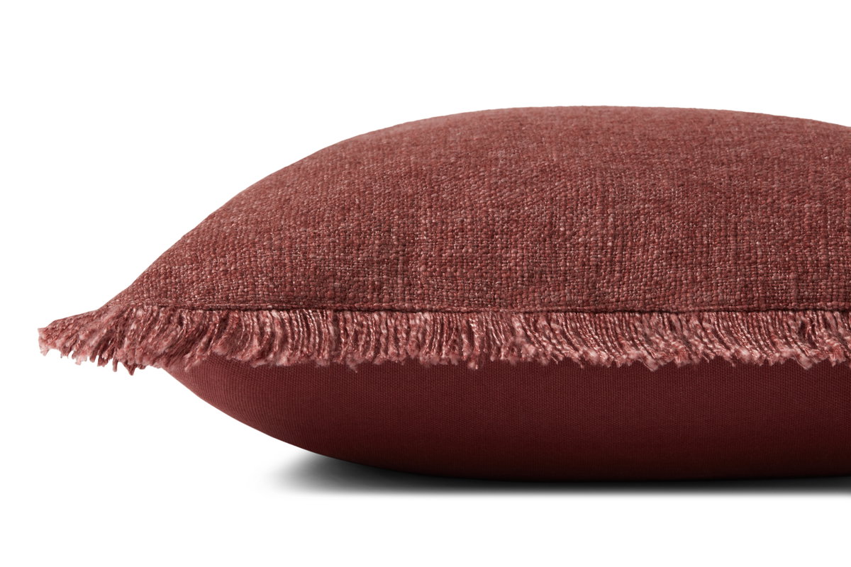 Amber Lewis x Loloi Sable Pillow, Decorative Pillow, 18" length x 18" width View 2