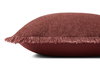 Amber Lewis x Loloi Sable Pillow, Decorative Pillow, 18" length x 18" width thumbnail 2