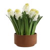 Sincerity Potted Hyacinth Plant, Decorative by Uttermost, 16.5" width x 16.5" height x 17.25" depth thumbnail 1