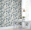 Mirage Navy Wallpaper, by York Wall, 27' length x 2'3" width x 0.02" depth thumbnail 2