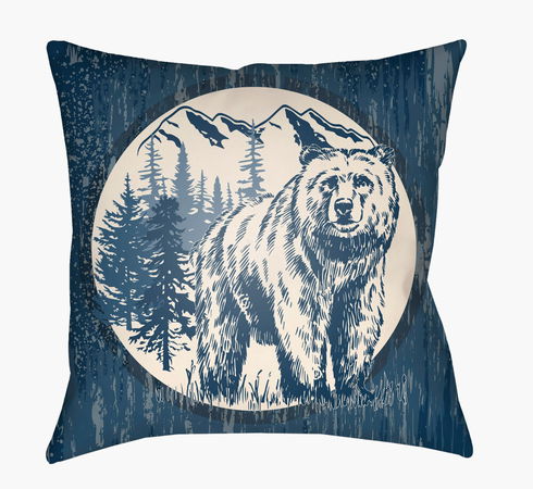 Lodge Cabin Floor Pillow