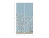 Lingering Garden Sky Blue Wall Mural thumbnail 2