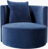 Lorient Swivel Chair, Accent Chair by Surya, 34" width x 29" height thumbnail