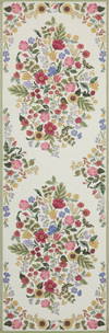 Rifle Paper Co. x Loloi Perennial Rug, 1'6" length x 1'6" width thumbnail 4