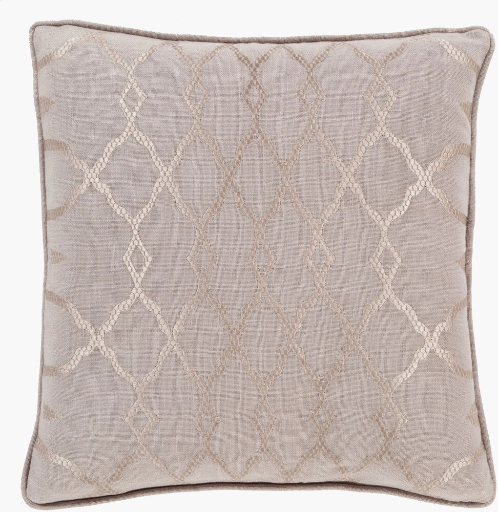 Lydia Accent Pillow, Decorative Pillow by Surya, 22" length x 22" width