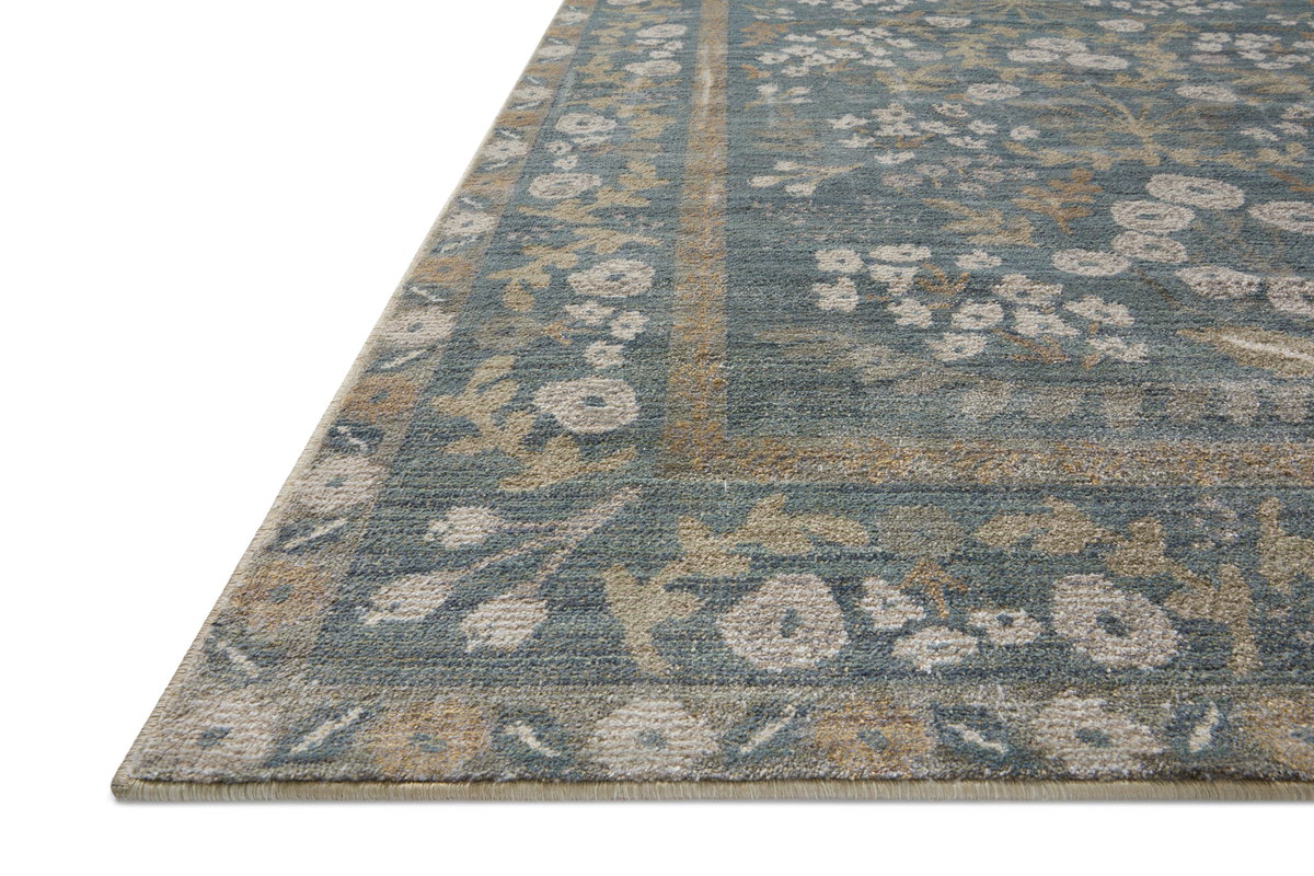 Rifle Paper Co. x Loloi Fiore Rug, 3'7" length x 5'7" width View 2