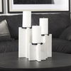 Sophia 5.5'L x 3.5'W x 8.0'H. Marble Candle Holder Medium thumbnail 2
