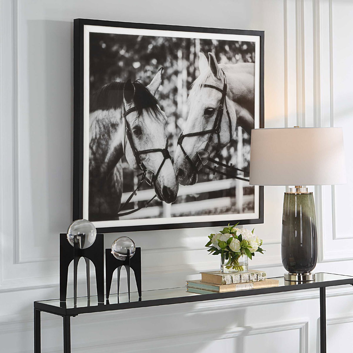 Apple Of My Eye Framed Print, Art by Uttermost, 39.75" width x 35.75" height x 1.75" depth View 4