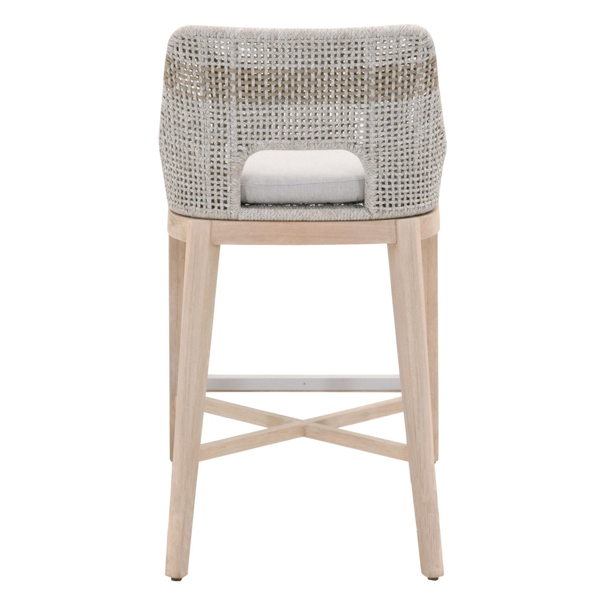Tapestry Outdoor Barstool, Dining Chair by Essentials for Living, 21" width x 39" height x 21.5" depth View 5
