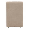 Marvin Dining Chair Camel, by Dovetail, 20.7" width x 32" height x 27" depth thumbnail 4