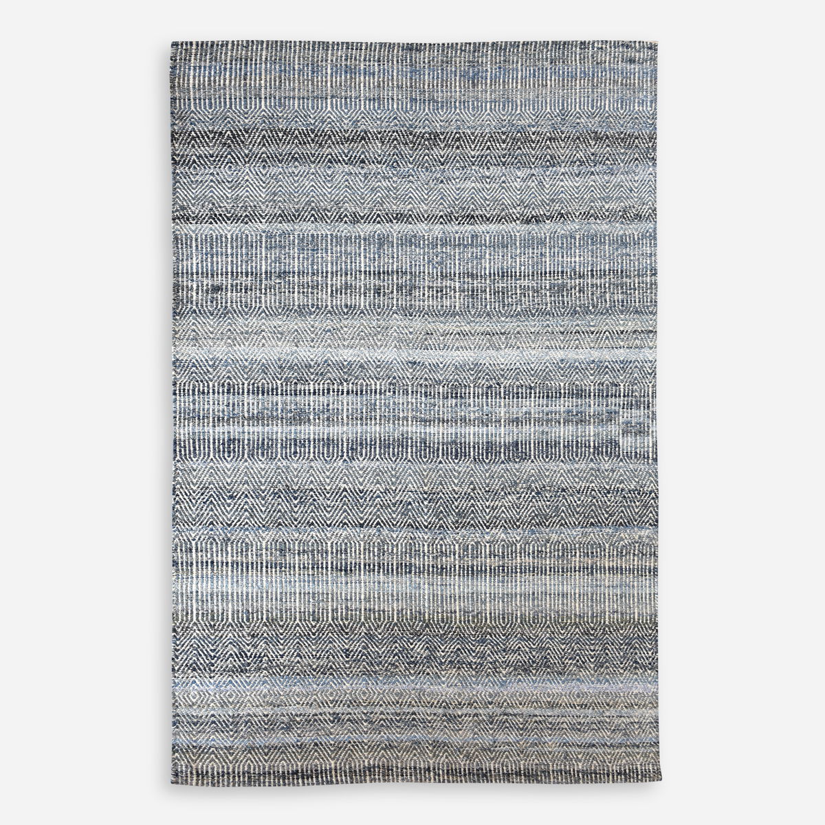 Bolivia Blue 5 X 8 Rug, by Uttermost, 5' width x 8' height x 0.37" depth View 1