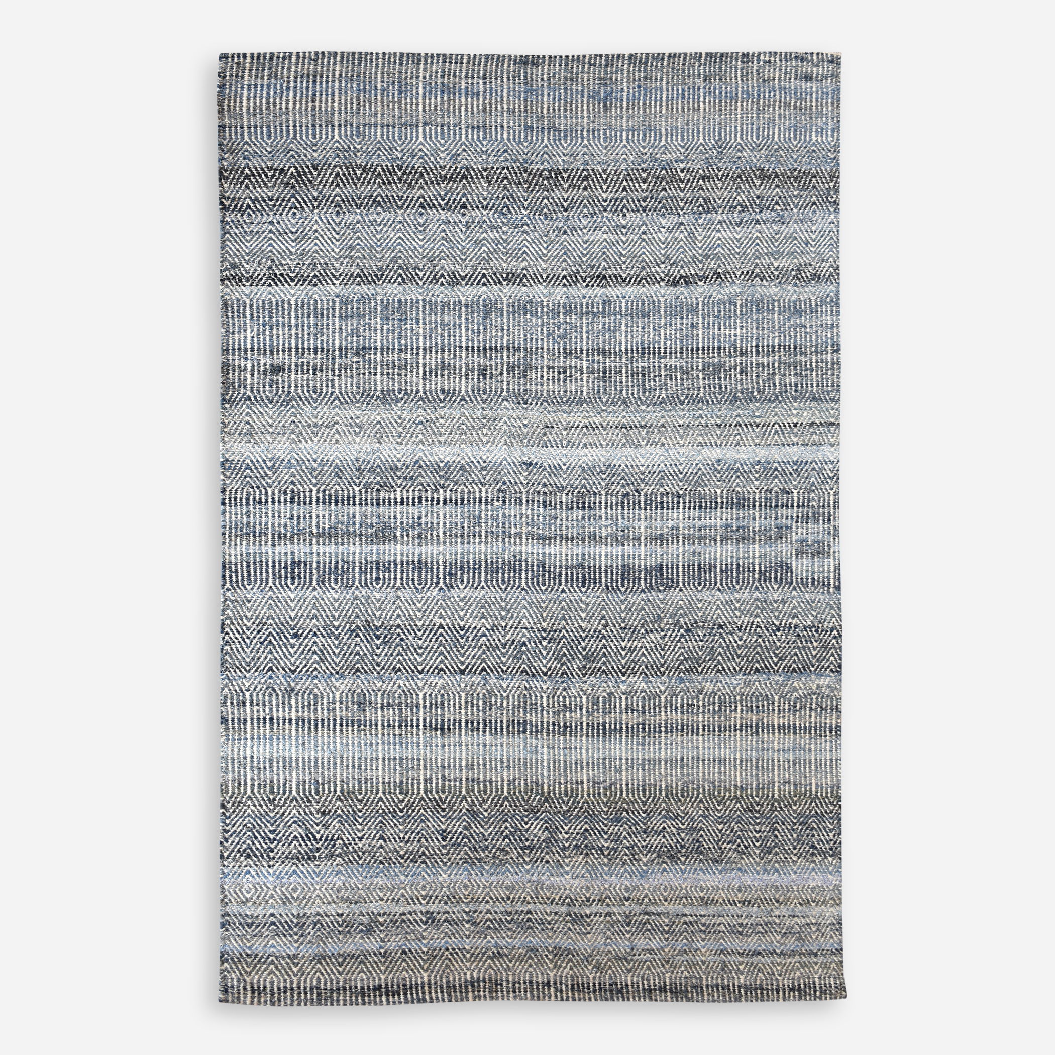 Bolivia Blue 5 X 8 Rug large image 