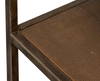 Cullum Shagreen Console  Tawny Brown, by Sarreid, 1'2" length x 5'11" width x 2'9" height thumbnail 12