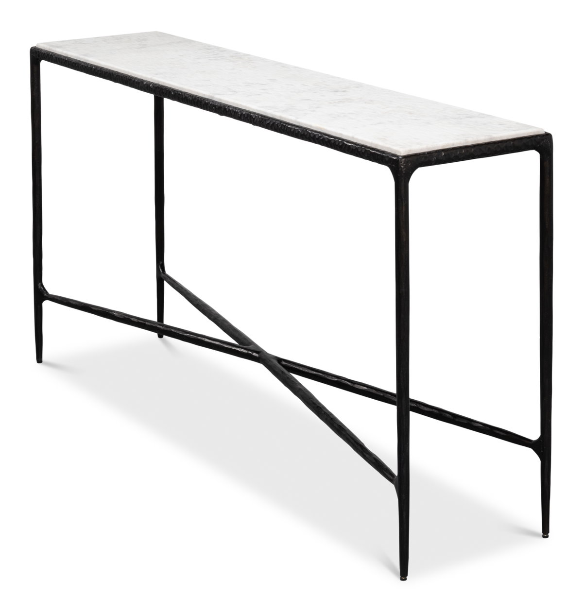 Dakor Console Table, by Sarreid, 1'2" length x 4'10" width x 2'6" height View 9
