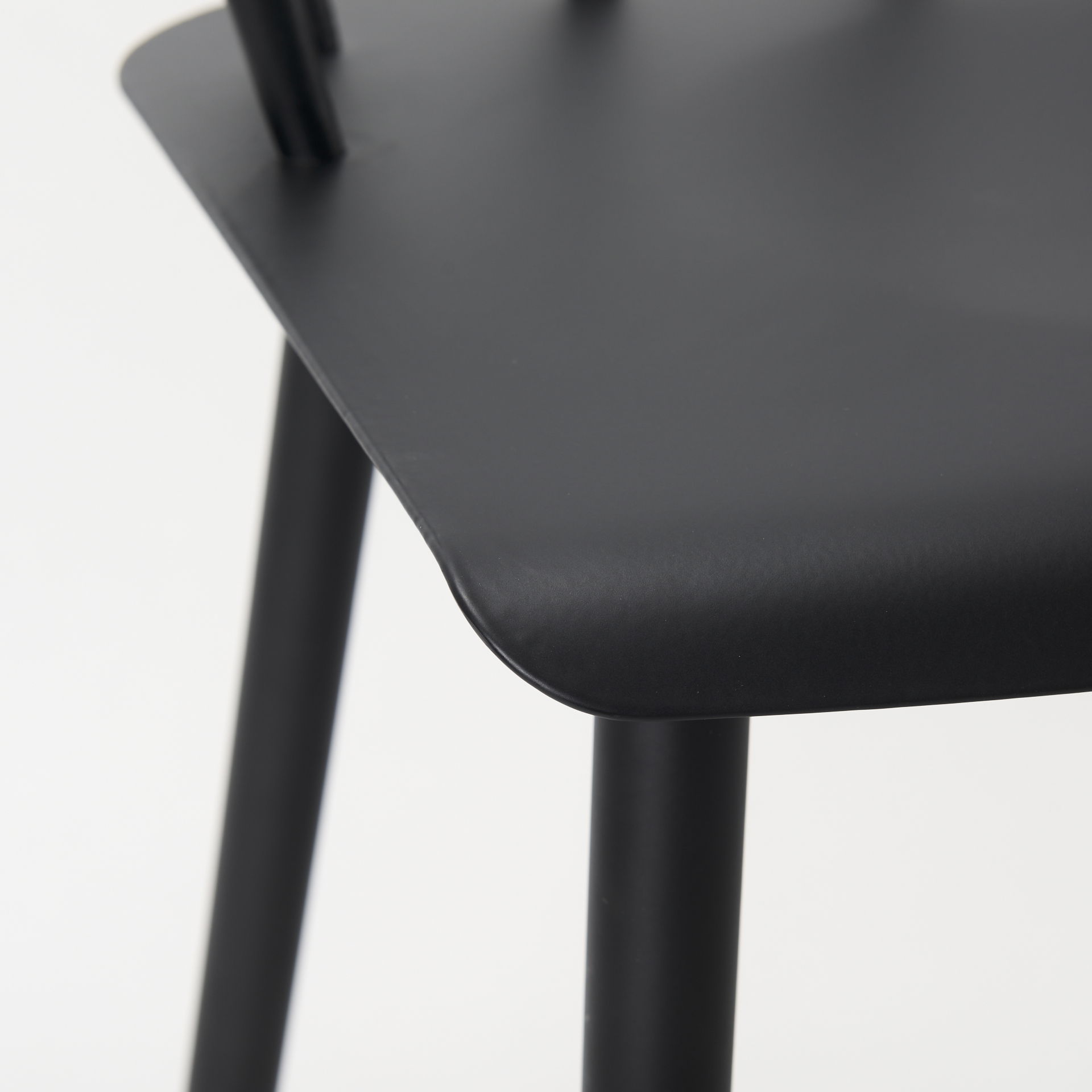 Colin Black Metal Counter Stool large image 