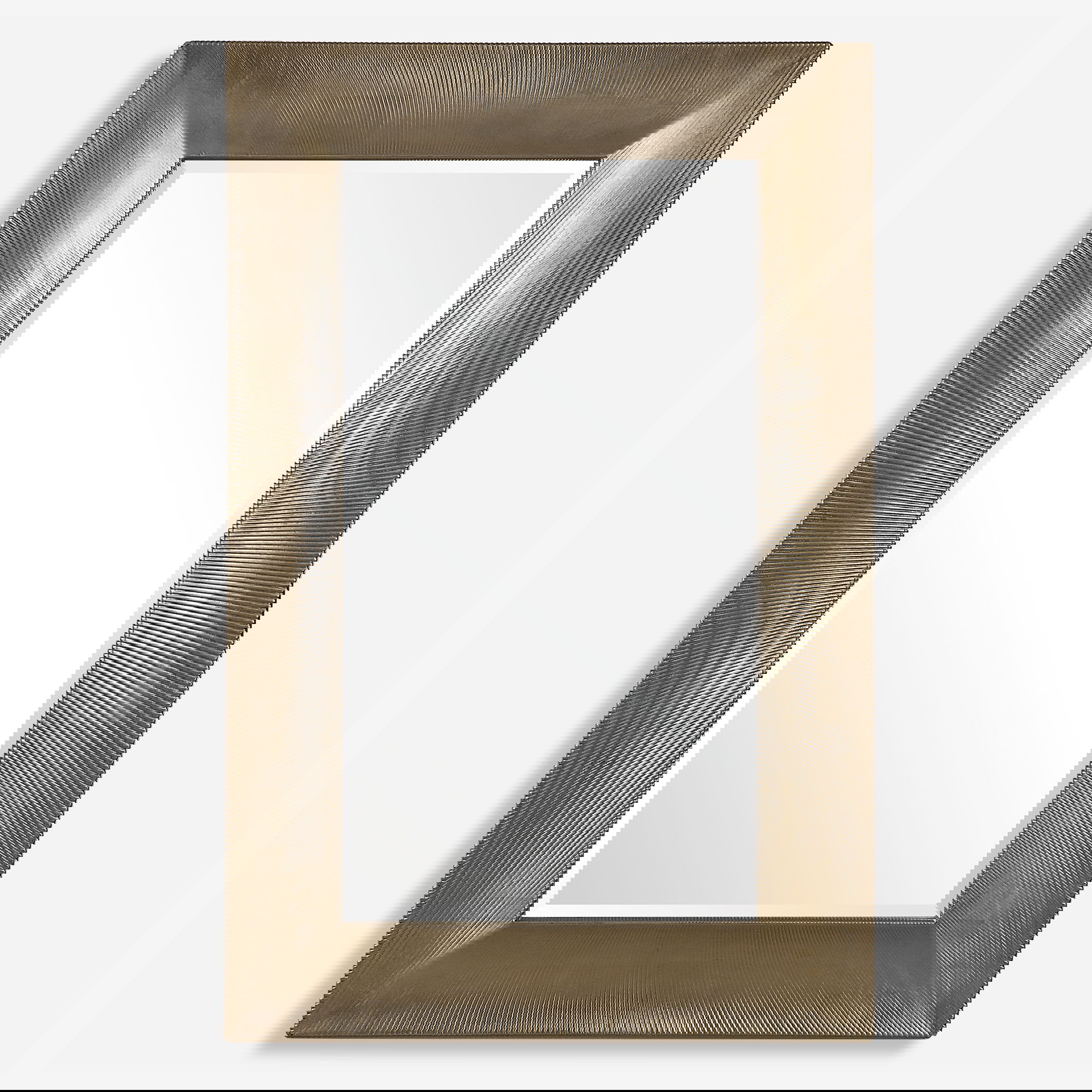 Valenton Large Champagne Mirror, by Uttermost, 39" width x 60" height x 1.5" depth View 1