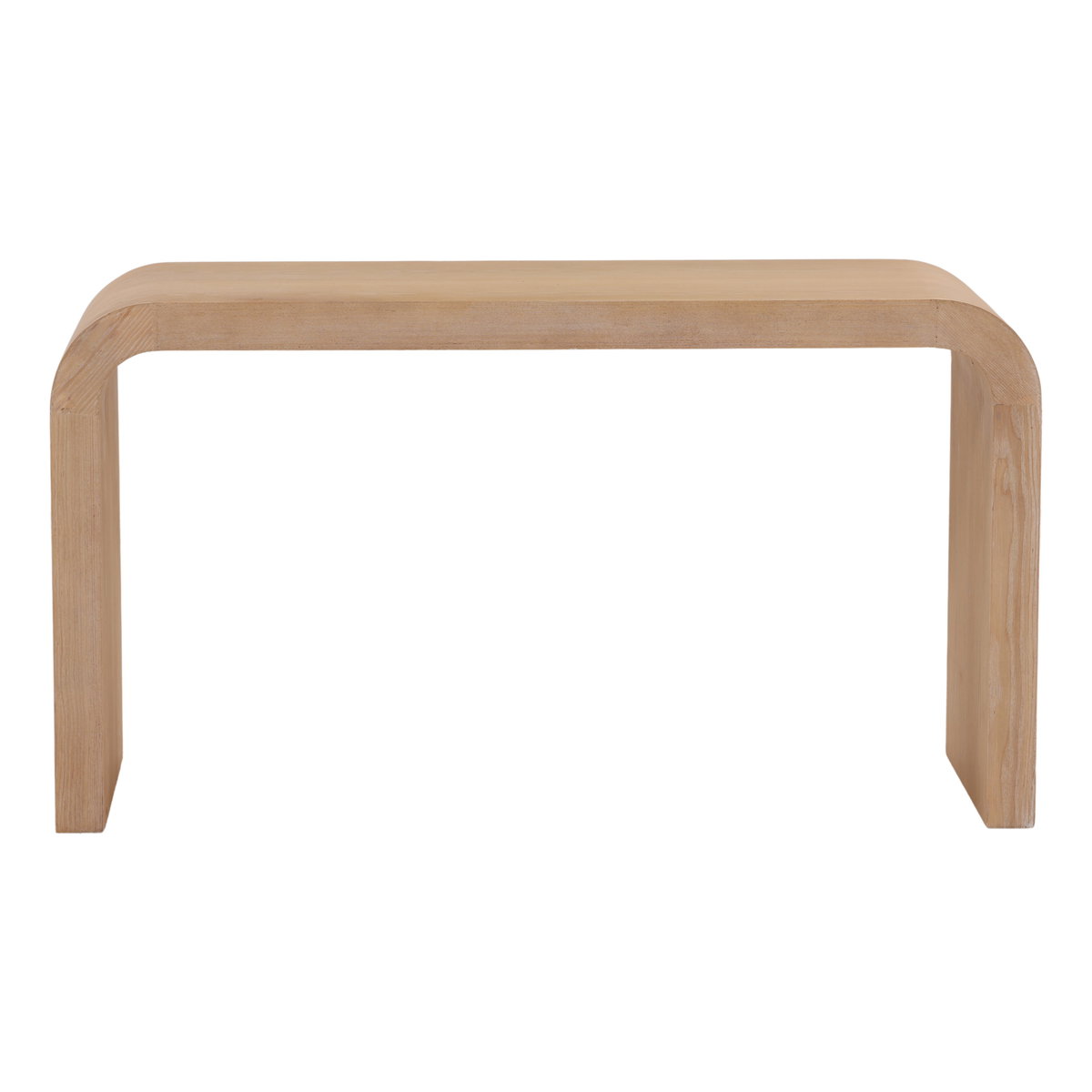 Caswell Desk Light Natural, by Dovetail, 55" width x 30" height x 22" depth View 4