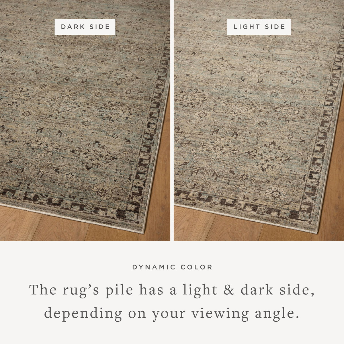Loloi Briar Rug, 7'10" length x 7'10" width View 3