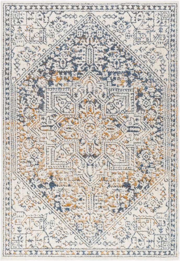 Valet Machine Woven Rug, by Surya, 1'3.75" length x 1'3.75" width