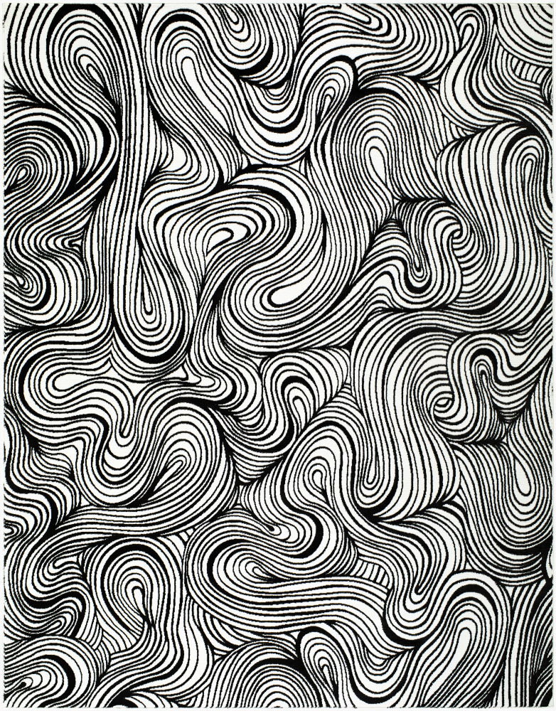 Grenelle Machine Woven Rug, by Surya, 9'0.27" length x 6'6.74" width