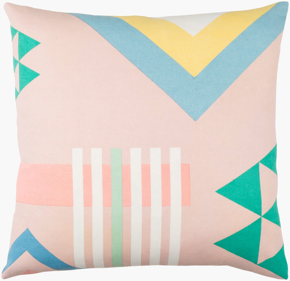 Lina Accent Pillow, Decorative Pillow by Surya, 18" length x 18" width
