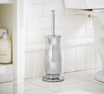 Online Designer Bathroom Mercer Toilet Brush Cleaner, Polished Nickel