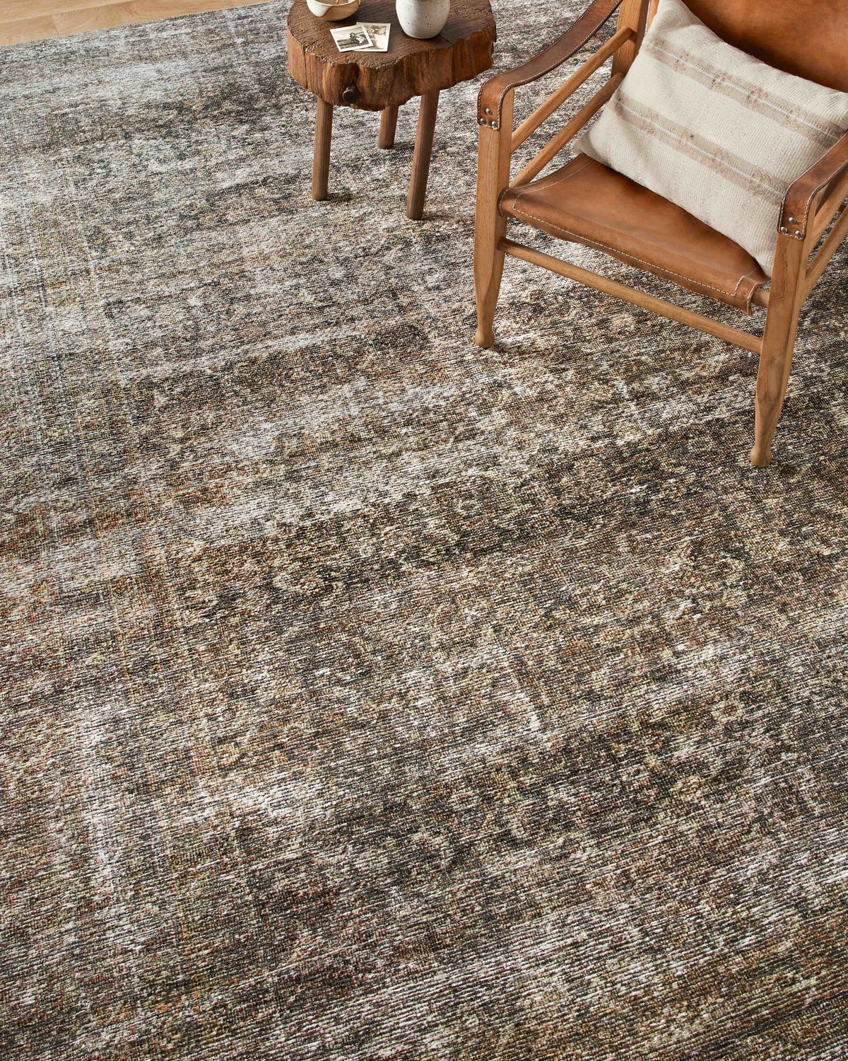 Amber Lewis x Loloi Billie Rug, 1'6" length x 1'6" width View 6