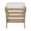 Laid Back Sheepskin Accent Chair, by Uttermost, 29.6" width x 27.25" height x 34.25" depth thumbnail 9