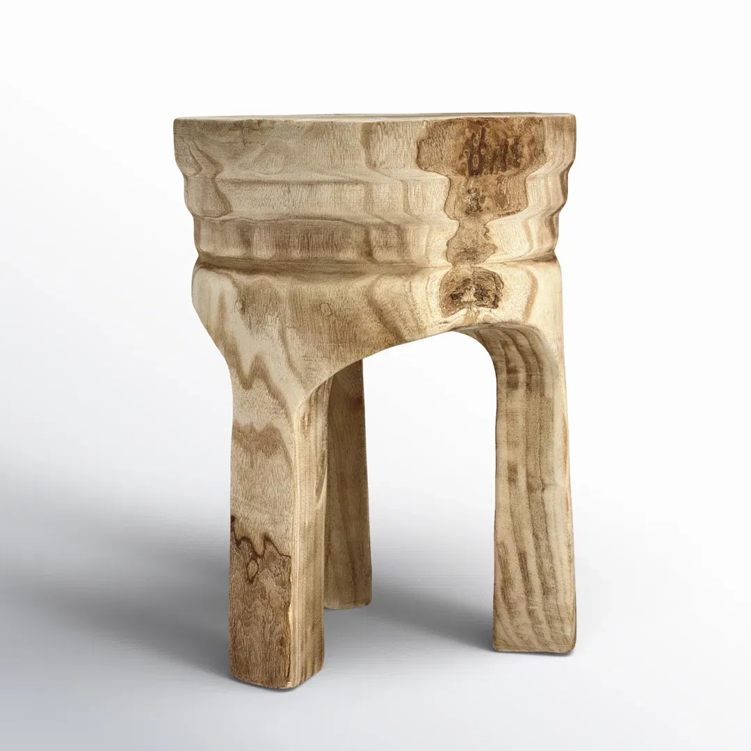Mesa Wooden Stool large image 