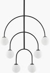 Laon Chandelier, by Surya, 28" length x 28" width x 56" height thumbnail