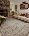 Chris Loves Julia x Loloi Ida Rug, 1'6" length x 1'6" width thumbnail 3