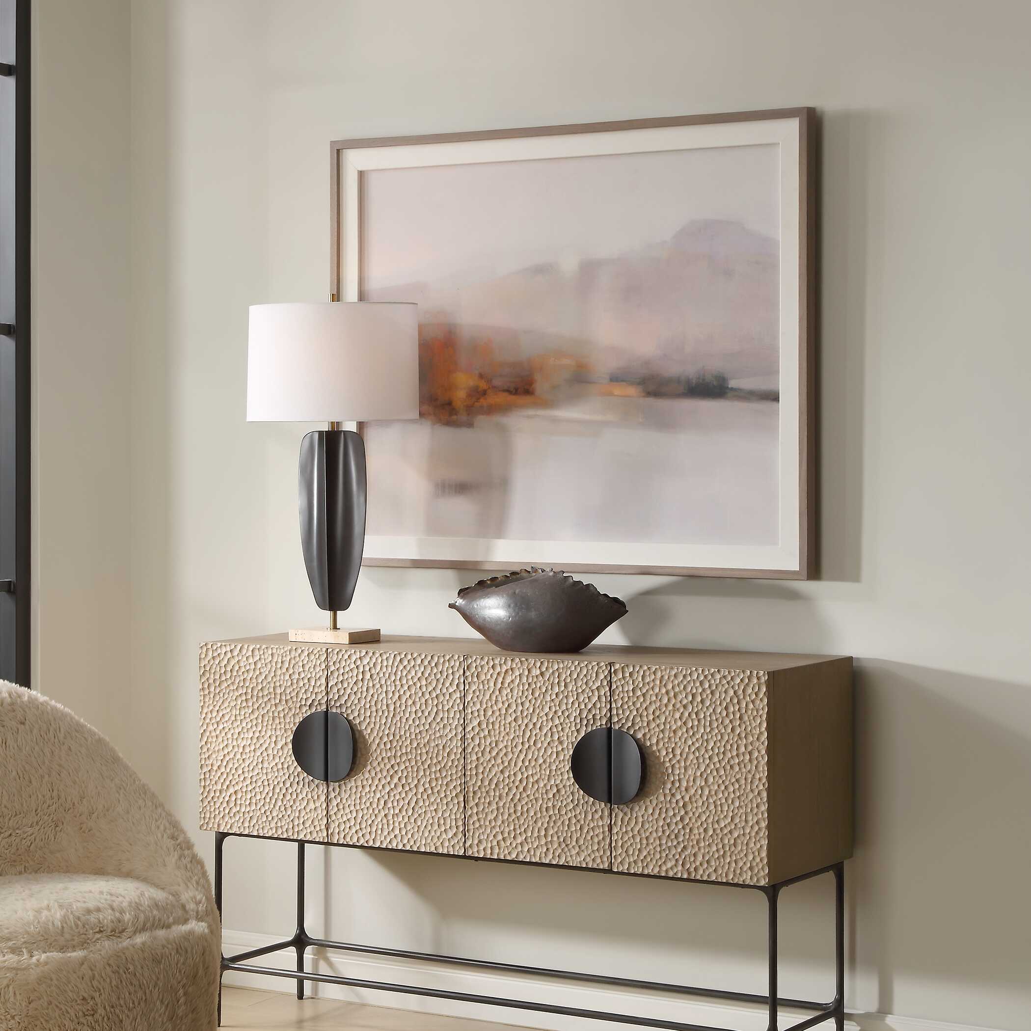 Memory Of The West Landscape Print, Painting by Uttermost, 47.25" width x 38.25" height x 1.5" depth View 4