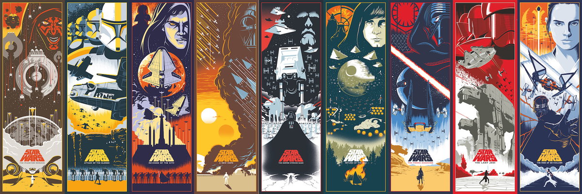 Star Wars: Celebrating the Saga Green Border, Wallpaper by York Wall, 4'10.8" length x 1'6" width x 0.02" depth View 1