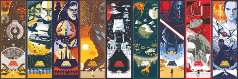 Star Wars: Celebrating the Saga Green Border