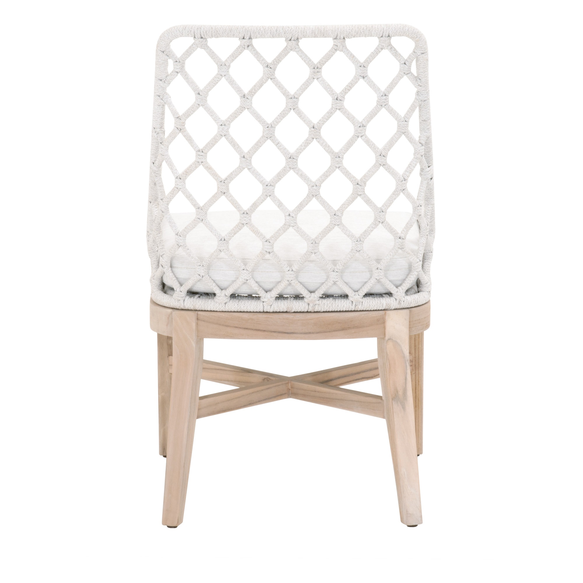 Lattis Outdoor Dining Chair, by Essentials for Living, 22" width x 35.75" height x 23.5" depth View 5