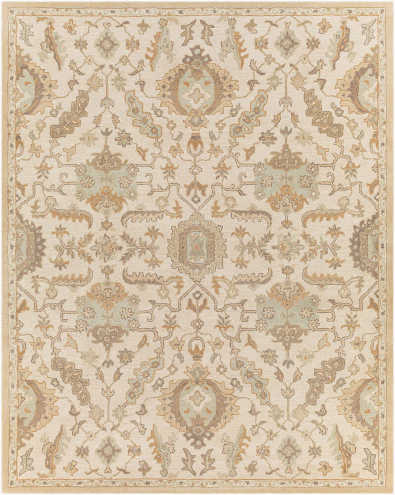 Caesar Handmade Rug, by Surya, 1'6" length x 1'6" width