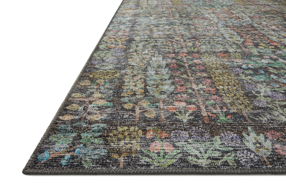 Rifle Paper Co. x Loloi Maison Rug, 5' length x 5' width View 3